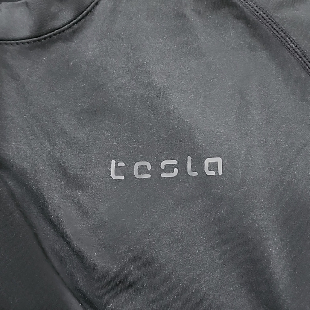 Tesla Long Sleeve Compression Shirt Large Gently worn